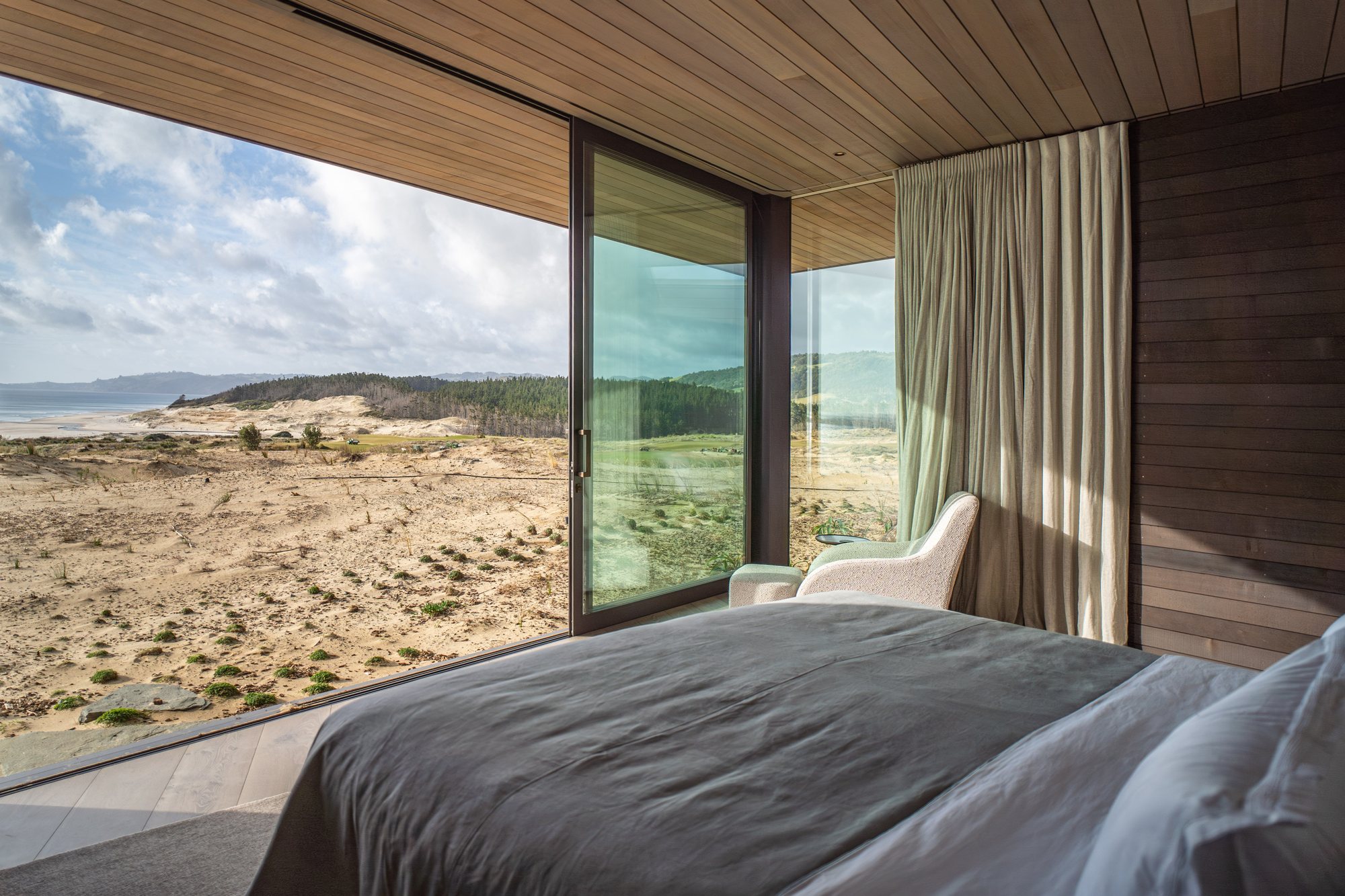 Bedroom looking into the dunes